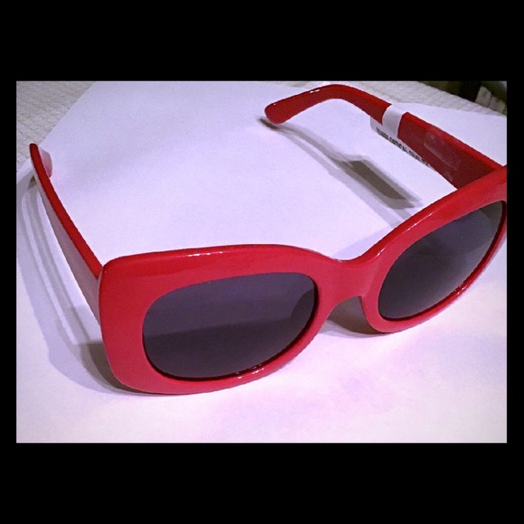 Fashion Nova Accessories - FASHION NOVA “CATEYE RED” New SUNGLASSES